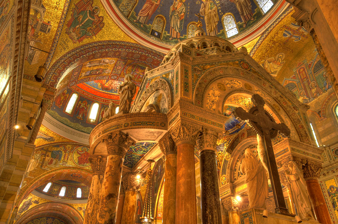 Mosaics at Cathedral Basillica in St. Louis