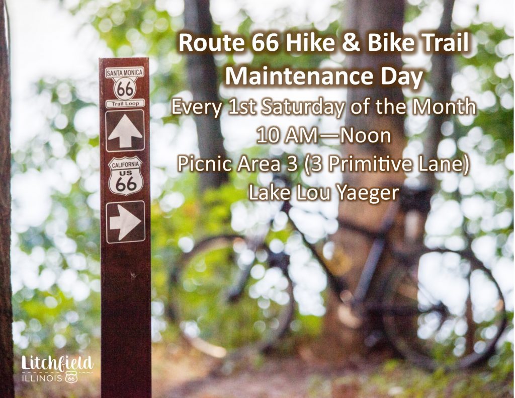 Trail Maintanence Route 66 Hike & Bike Trail