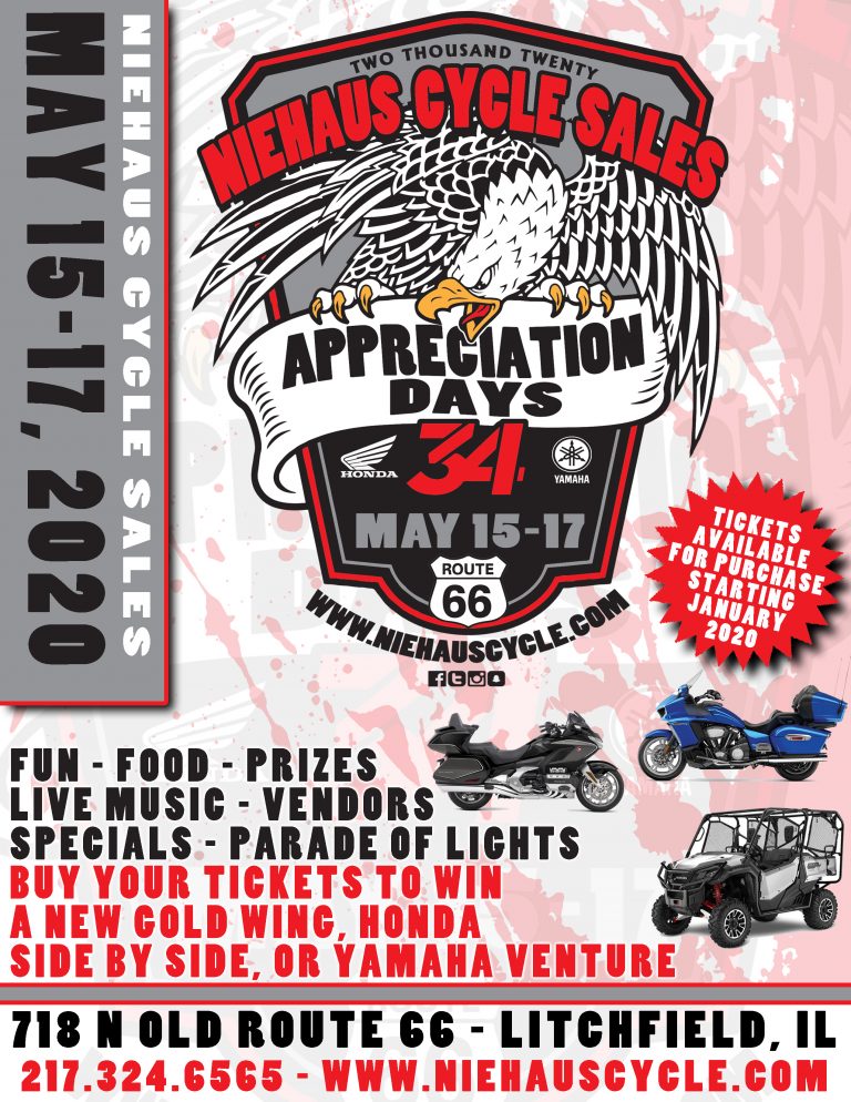 POSTPONED: Niehaus Cycle Sales Customer Appreciation Days 34 - The City ...