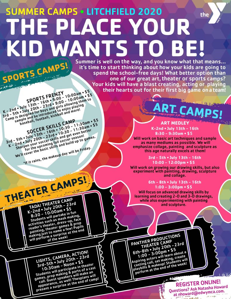 YMCA Summer Camps in Litchfield The City of Litchfield