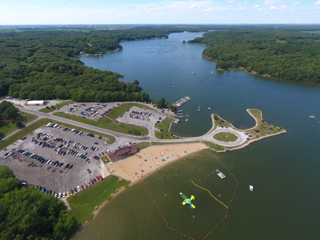 Aerial Version of Lake Lou Yaeger