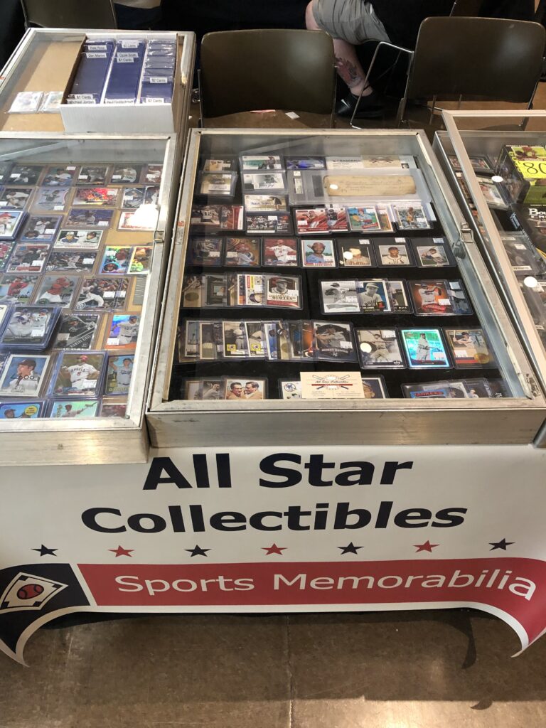 All Star Collectible Table